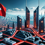 **

"Futuristic cityscape with data streams flowing into quantum computers, highlighting cybersecurity. A visual representation of encrypted Bitcoin being safeguarded by quantum-resistant encryption. Emphasize digital security and data protection. Turkish flag subtly integrated into the background."

**